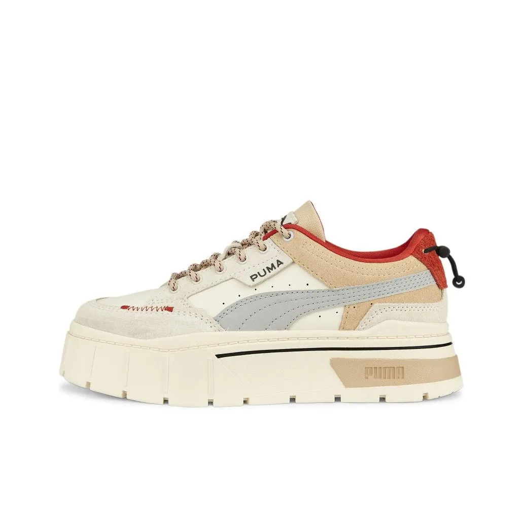 PUMA Mayze Stack Retro Grade Vaporous Grey Red Women's