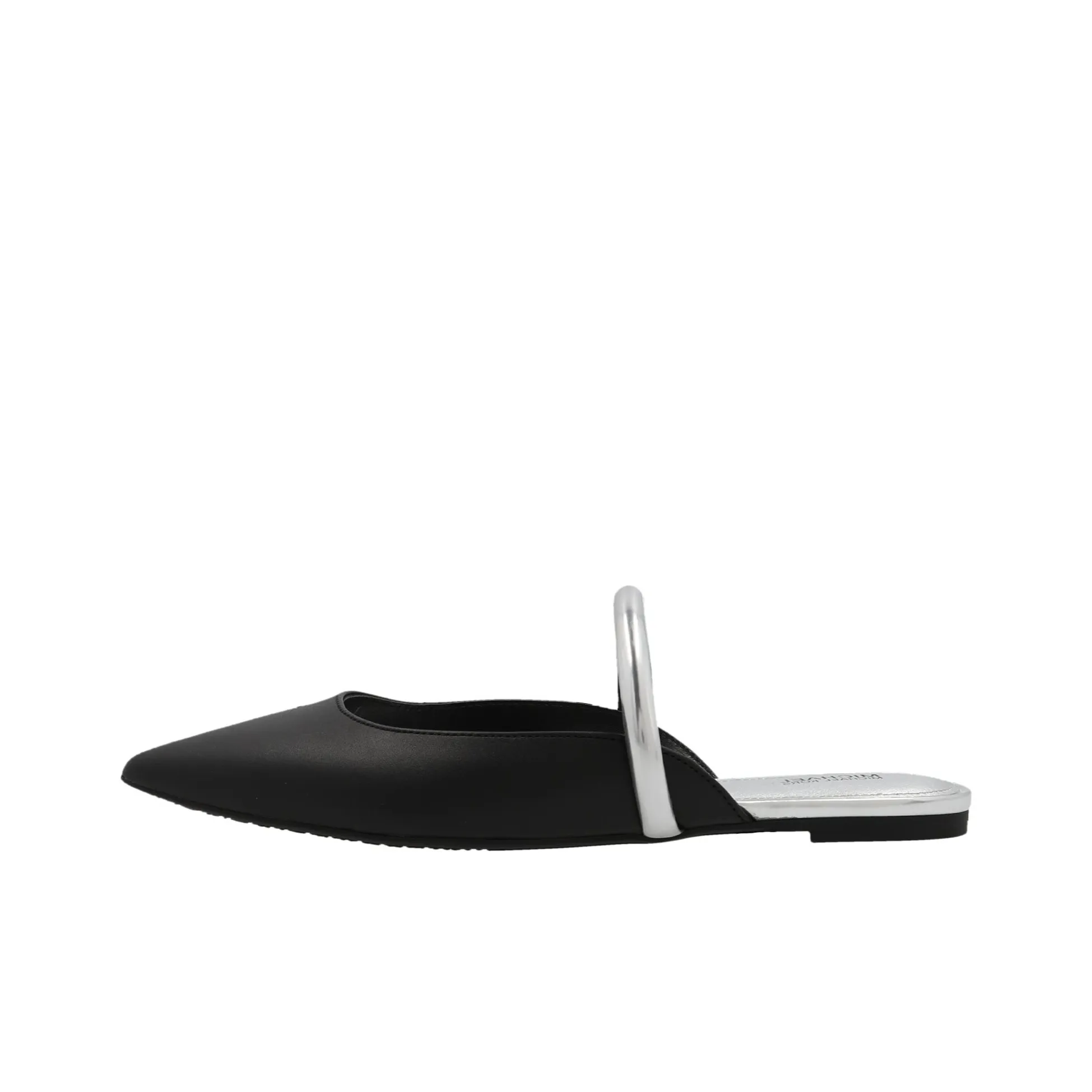 MICHAEL KORS Jessa Wrap toe Slippers Women's Black