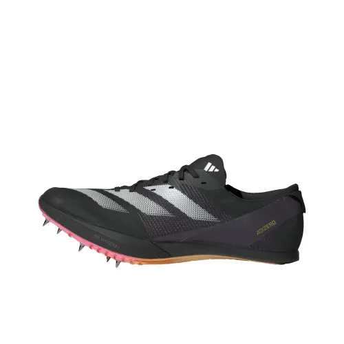 Adidas Adizero Finesse Беговые кроссовки Низкие Черный/Металлический белый Унисекс
