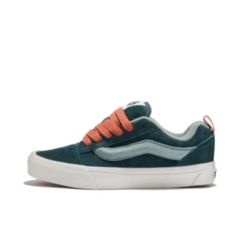 VANS Knu Skool Кроссовки для скейтбординга Низкие Зеленые Унисекс