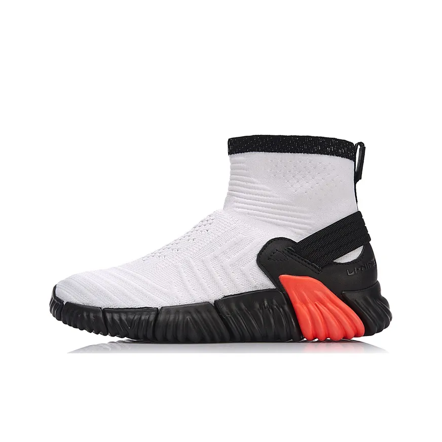 LINING Goku Casual Shoes Women's High Top White
