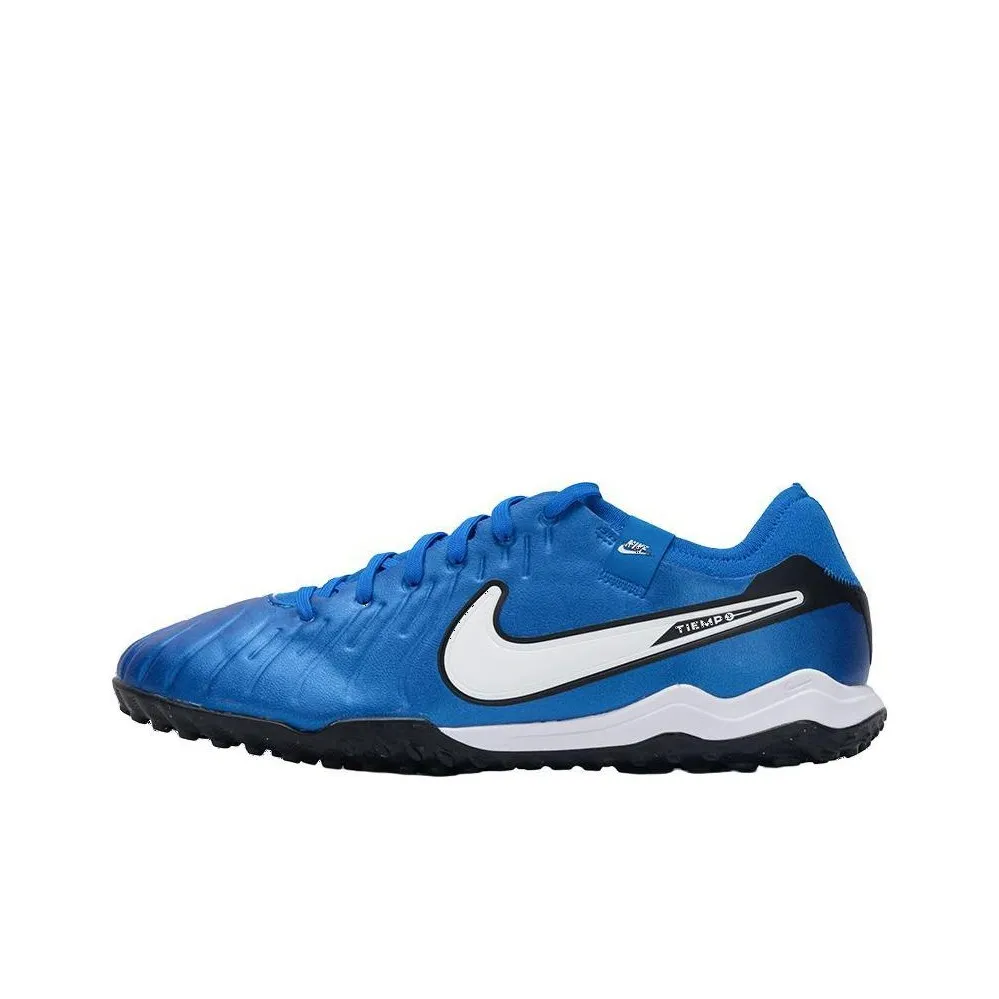 Nike Tiempo Legend 10 Soccer Shoes Men Low-Top Blue