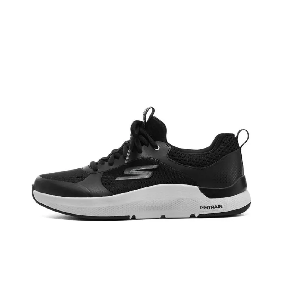 Skechers Go Train Move Low Top Casual Shoes Women's Black Gray