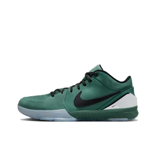 NIKE Zoom Kobe 4 Баскетбольные кроссовки MID Топ Зеленый Мужские