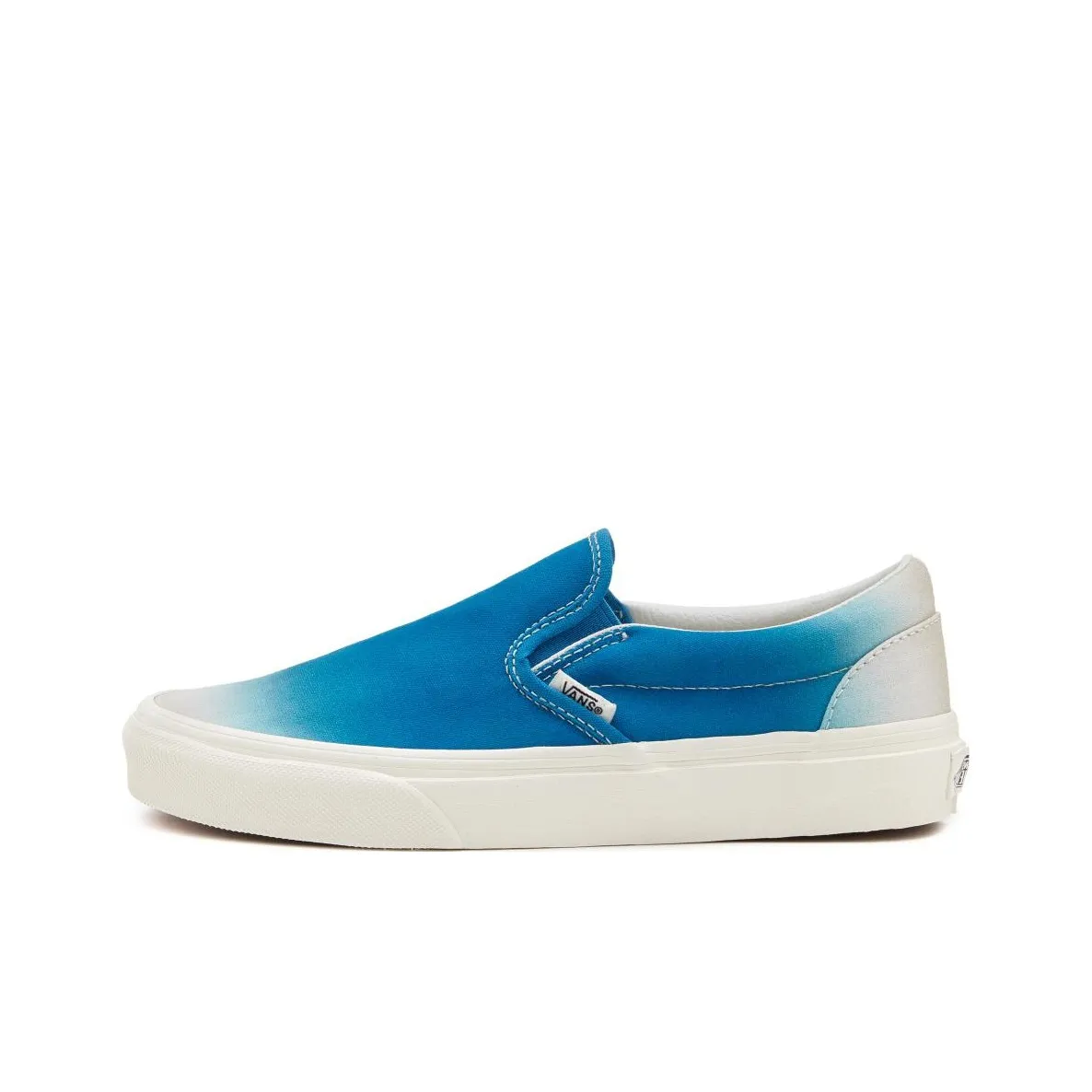 VANS Slip On Износостойкий и Легкий Низкий Топ Кроссовки для скейтбординга Унисекс Синий