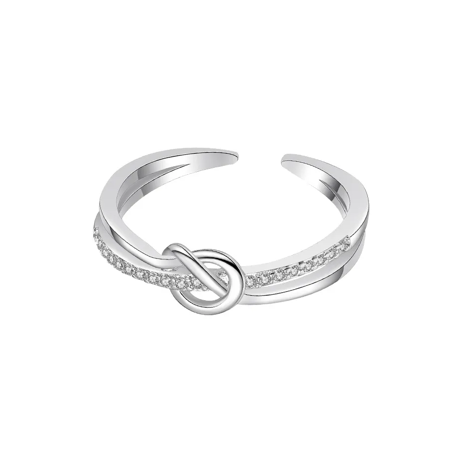 MGS Переплетенное Кольцо Love Sweet для празднования годовщины женское