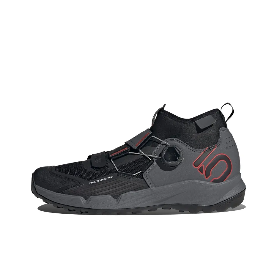 Adidas Five Ten Trailcross Pro Clip In Grey Core Black Red