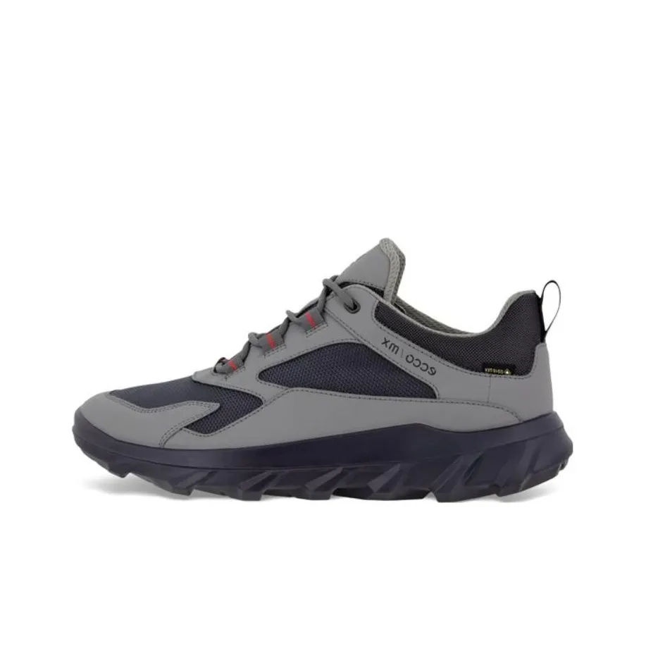 Ecco Drive Slip Resistant Water Resistant Low Top Casual Shoes Men's Iron Gray