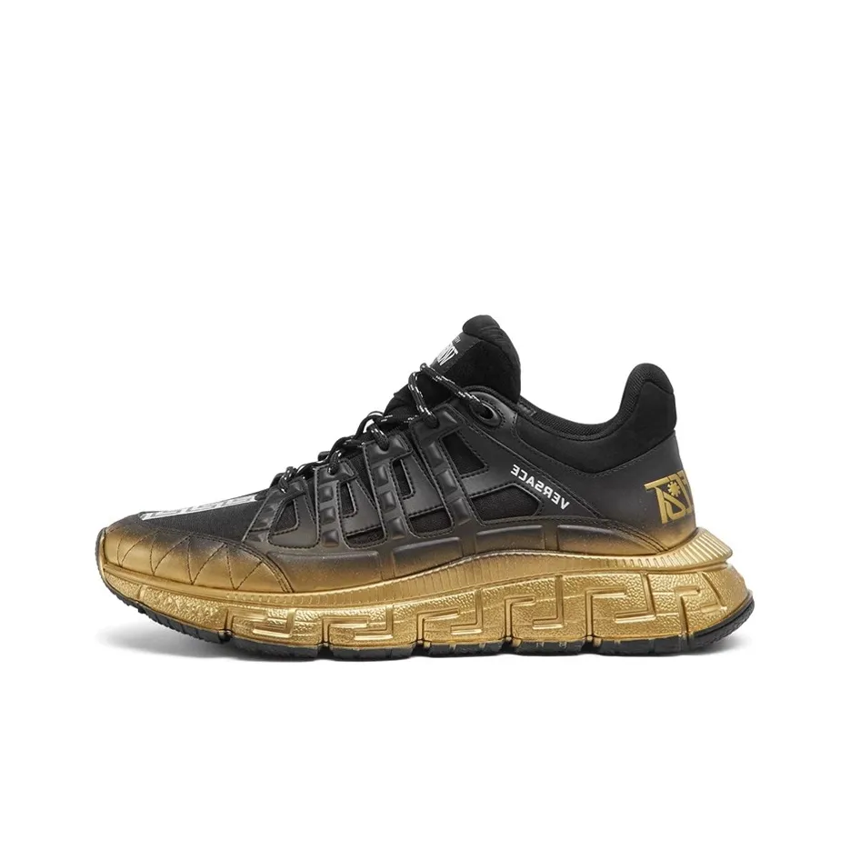 VERSACE Trigreca Sneaker Black Gold