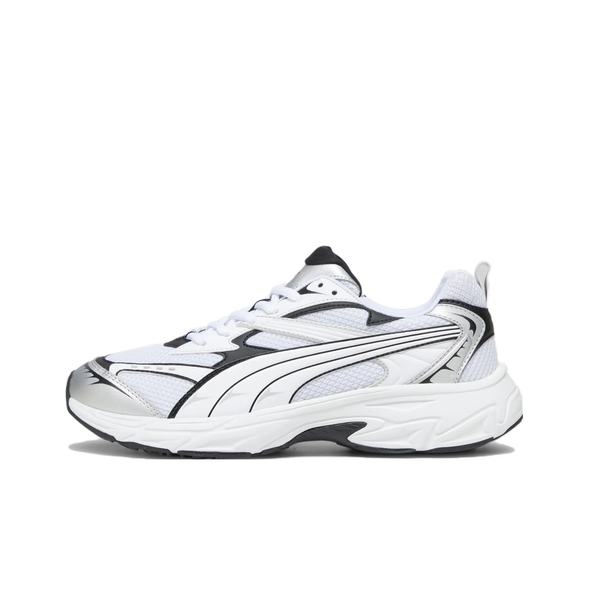 PUMA Morphic Амортизация и Дышащий Низкий Топ Casual Унисекс Белый
