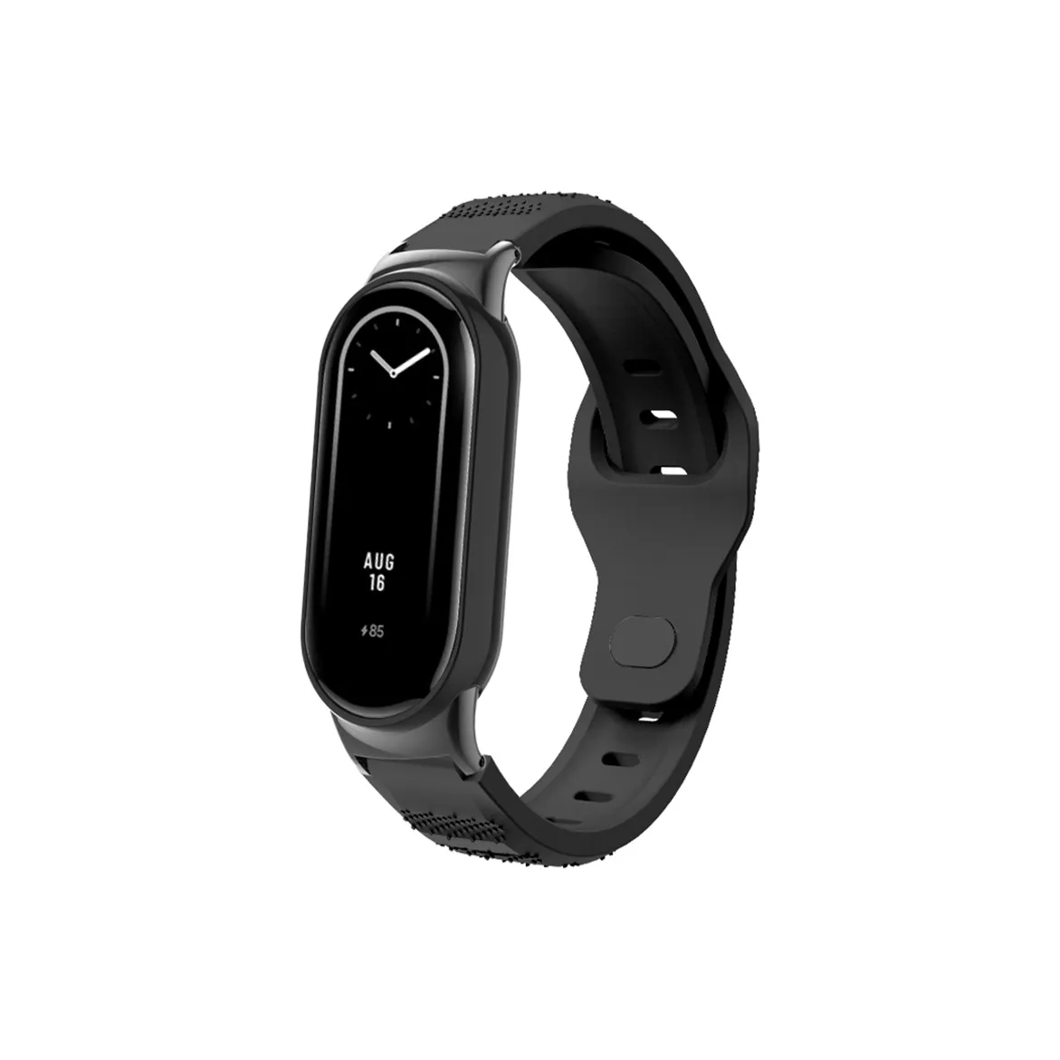 Yu Qing Strap Xiaomi Compatibility Silicone Material For Xiaomi Wristband 9/8/7 All NFC Smart Wristband 210mm