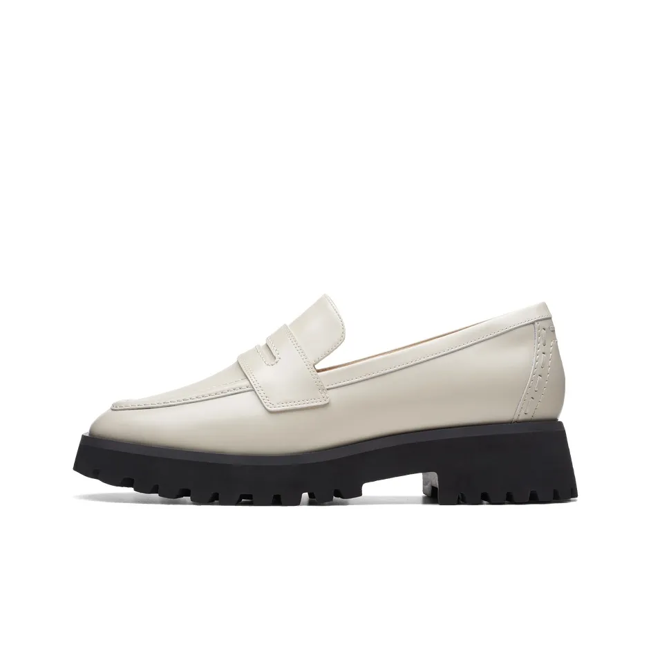 Clarks Trendy Series Лоферы Женские Белые