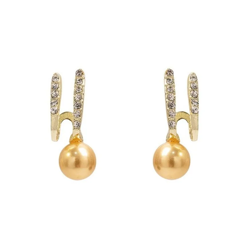 LIANGCAI Сплав Искусственная жемчужина Серьги Женские