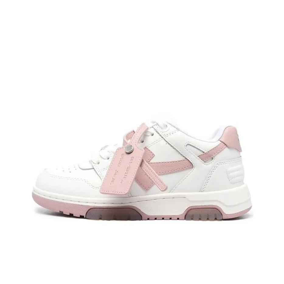 OFF WHITE Out Of Office Low Top Sneaker 'White Pink' Women's