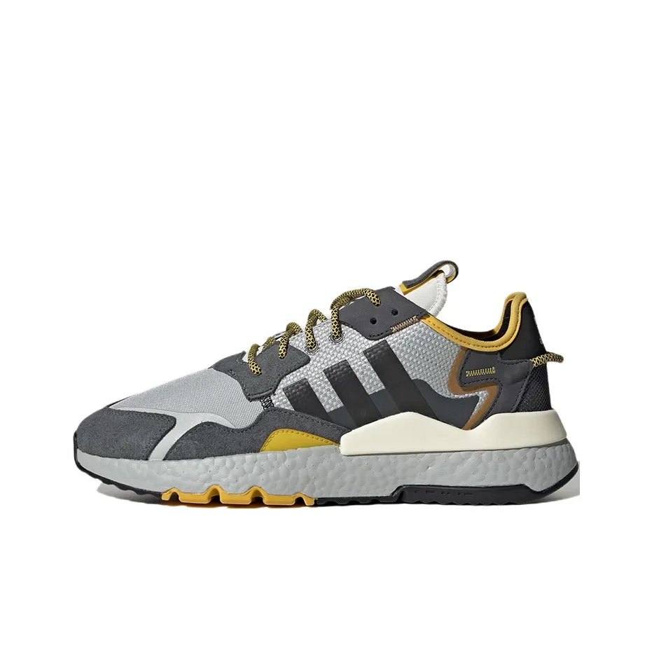 Adidas Originals Nite Jogger 'Cream Grey Black Yellow'
