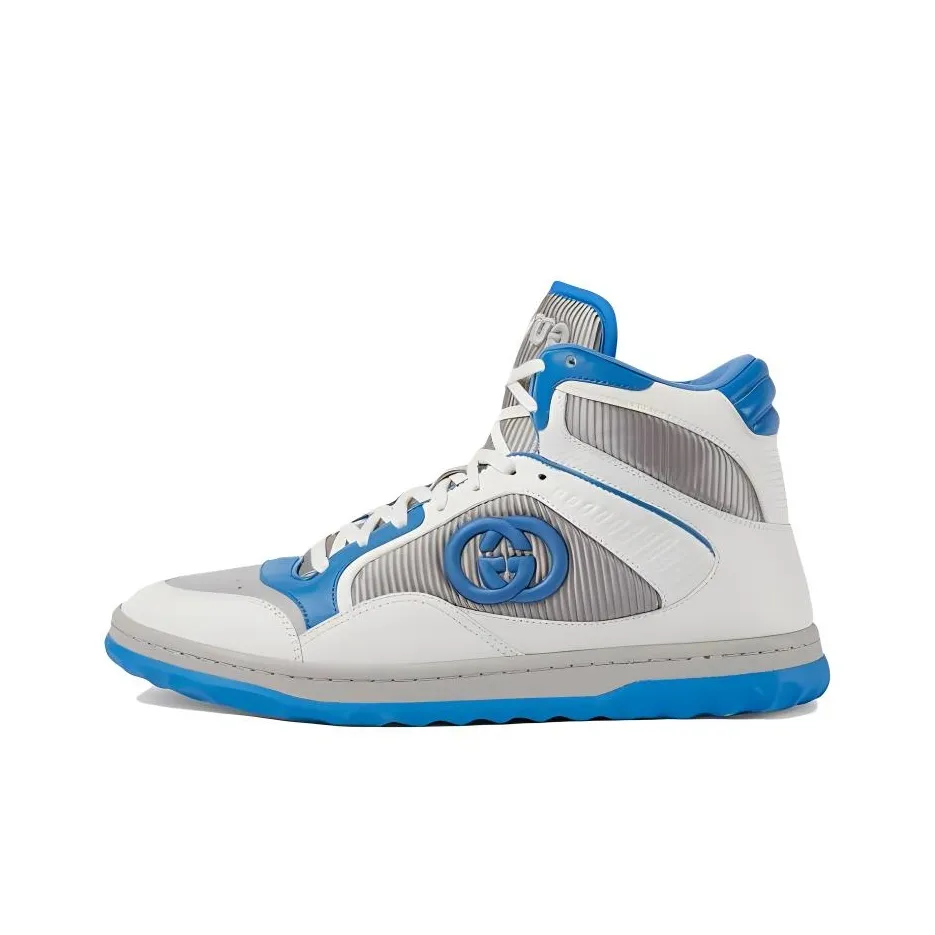 GUCCI Mac80 High-top Leather Sneakers