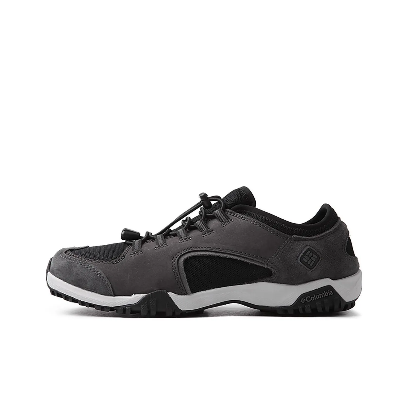 Columbia CHELAN Shock Absorbers Slip Resistant Abrasion Resistant Breathable Low Top Outdoor Shoes Men's Black White