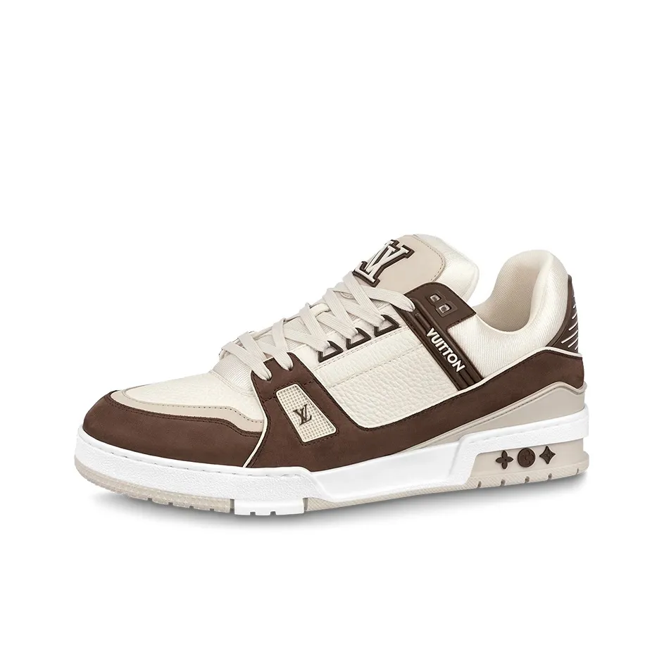 LOUIS VUITTON Lv Trainers 'Beige Brown'