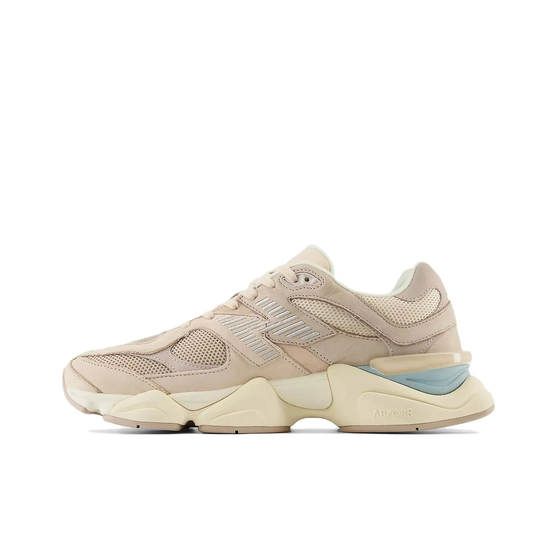 New Balance 9060 Ivory Cream Pink Sand