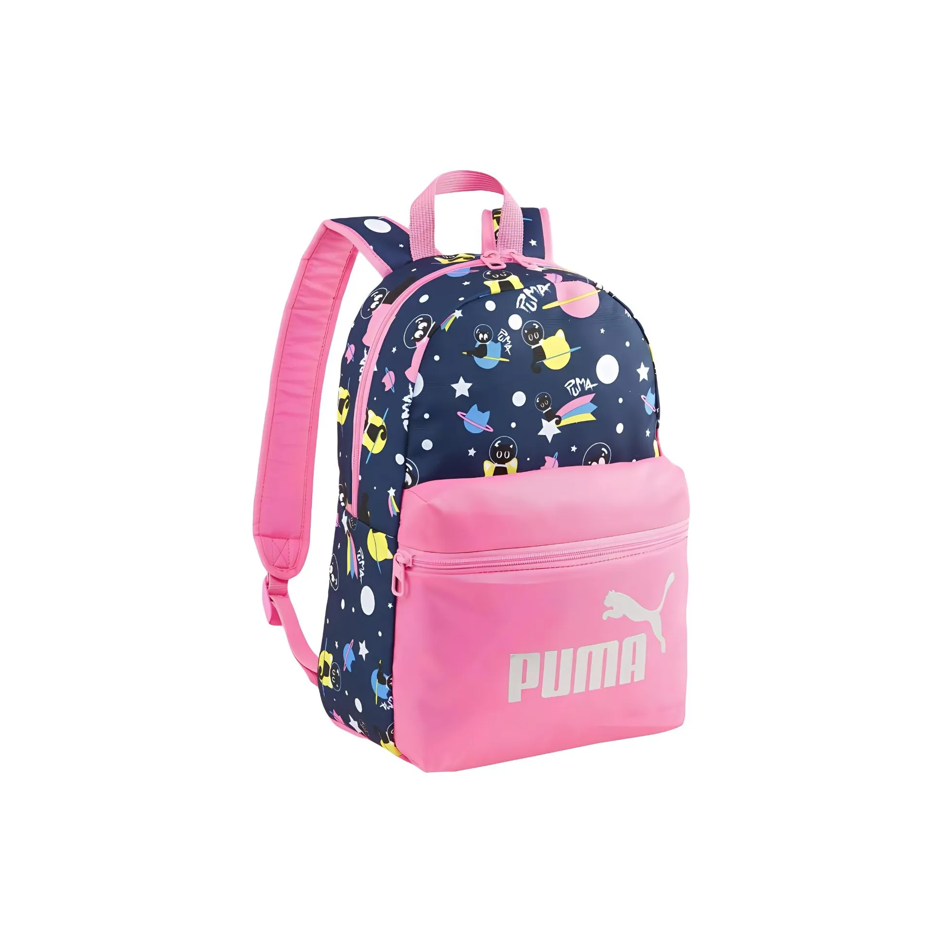 PUMA Phase Ткань Рюкзак Маленький Женский Розовый Синий