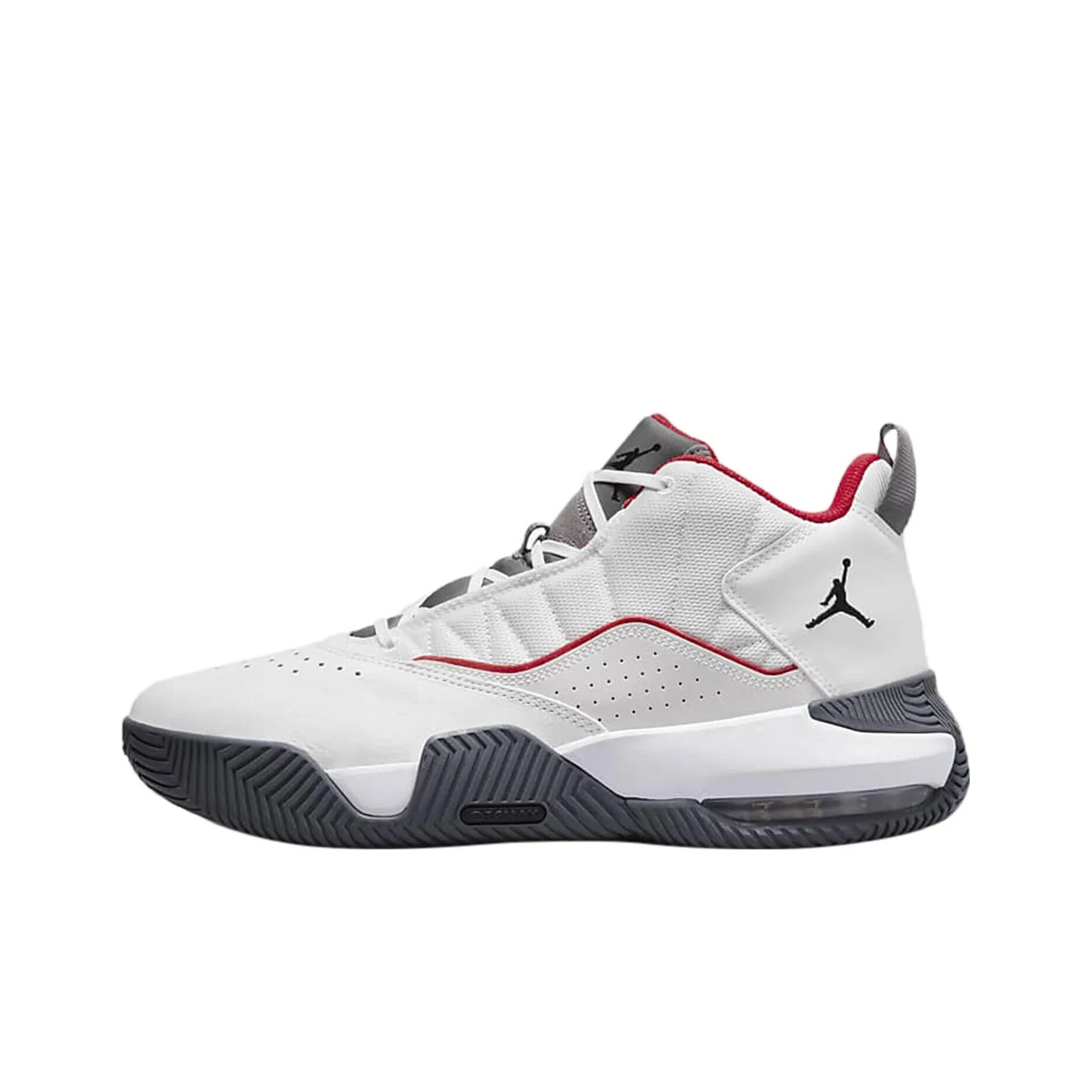Jordan Stay Loyal Vintage Basketball Shoes Men Mid Top White/Gray