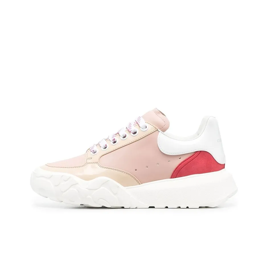 Alexander McQueen Court Trainer Low Топ Спортивная повседневная обувь Женская Многоцветная