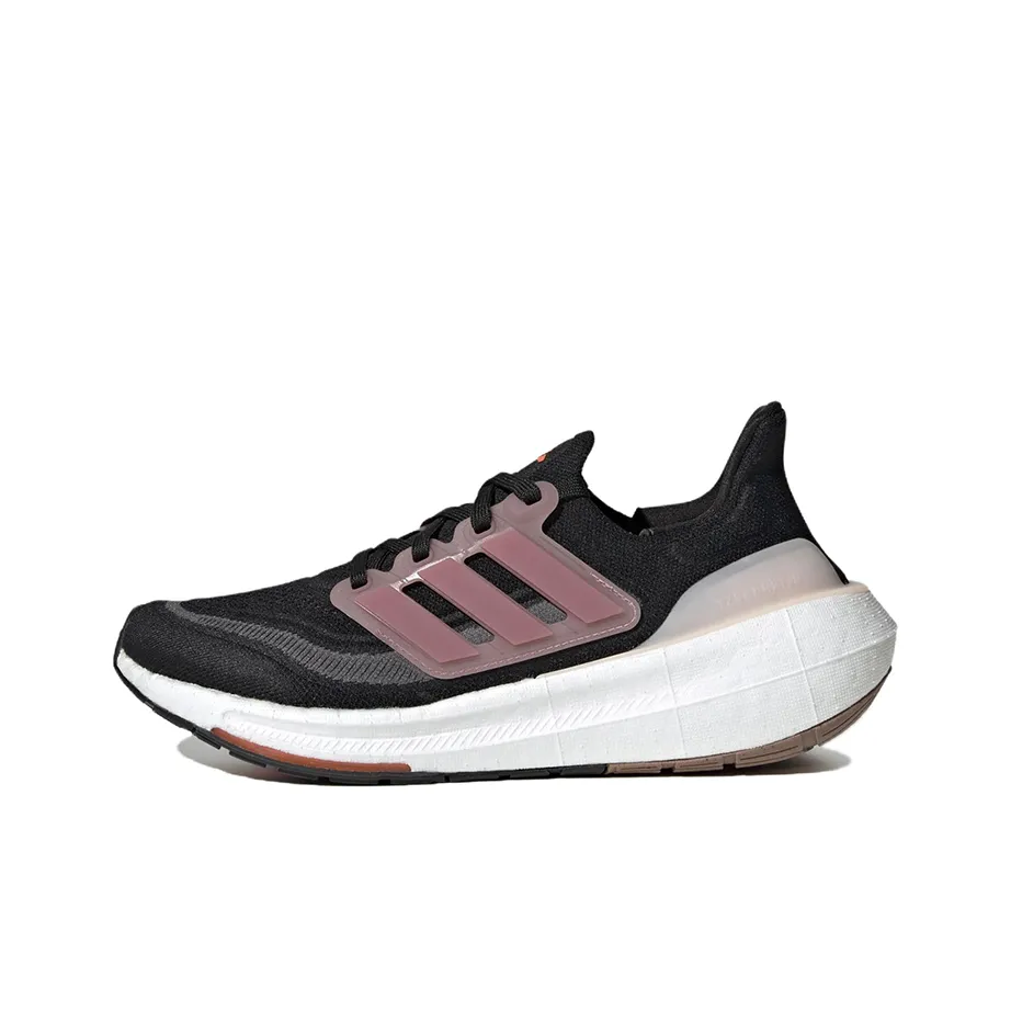 Adidas ULT Амортизация Износостойкие Низкие Беговые Кроссовки Женские Черные Розовые