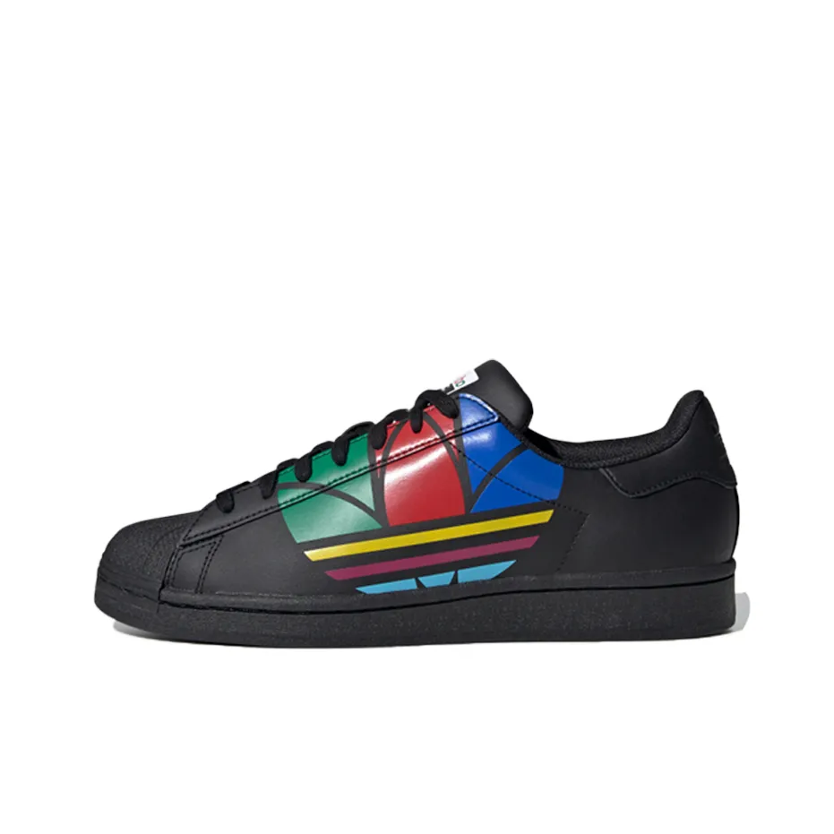 Adidas Originals Superstar Pure 'Colorful Trefoil   Core Black'