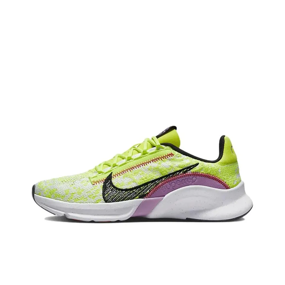 Nike SuperRep Go 3 Flyknit Next Nature 'Volt Rush Fuchsia' Women's