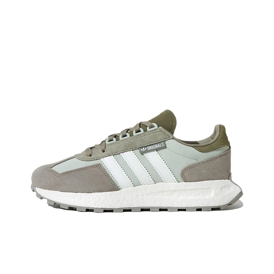 Adidas Originals Retropy E5 Slip-resistant Abrasion-resistant Low Top Casual Unisex Gray White Adidas Originals Retropy E5 Противоскользящий Устойчивый к истиранию Низкий Топ Повседневный Унисекс Серый Белый