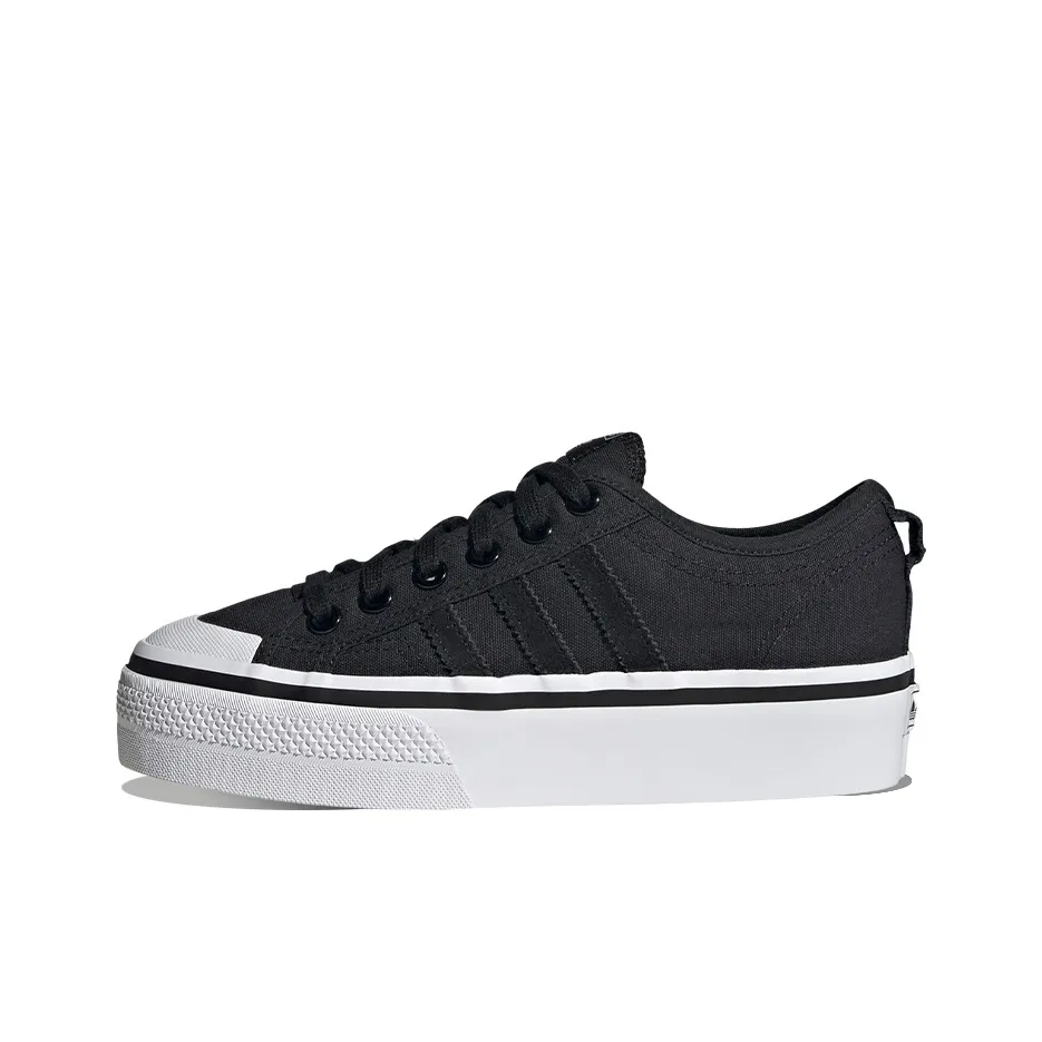Nizza Women's Adidas Originals Platform 'Black White' Women's