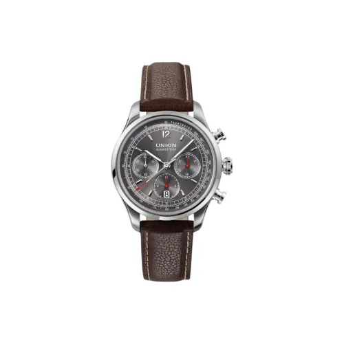 UNION GLASHUTTE/SA Автоматический Механический Движение Мужские Часы 44 мм Серый