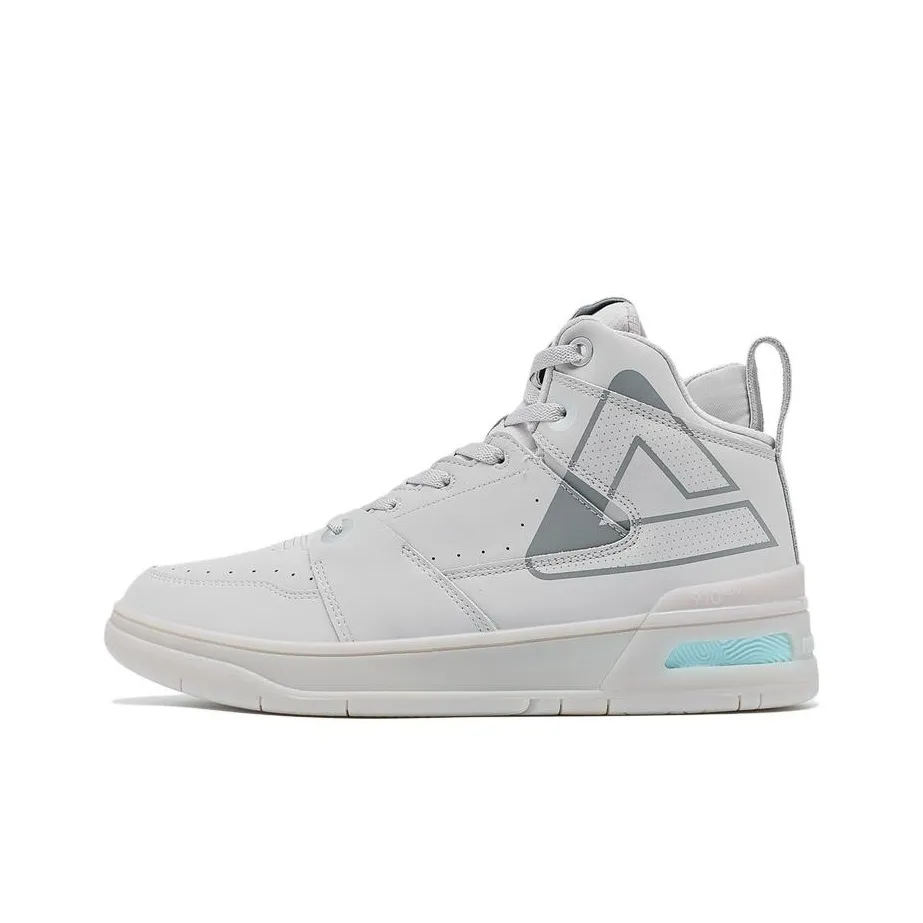 PEAK Taichi 910 Large Triangle Anti Slip Wear Resistant High Top Skateboard Shoes VN0A54FBB71 Men's Cloud Gray
