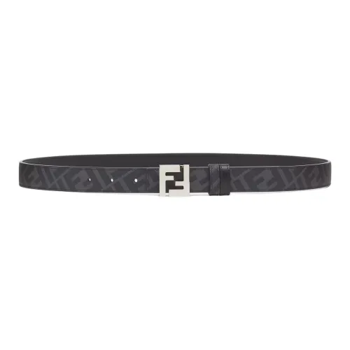 FENDI Полиэстер Кожаные ремни Мужские