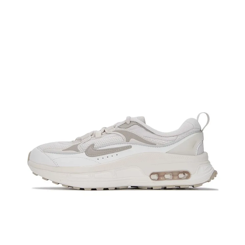 Nike Air Max Bliss Abrasion Resistant Низкий Топ Casual Женский Белый