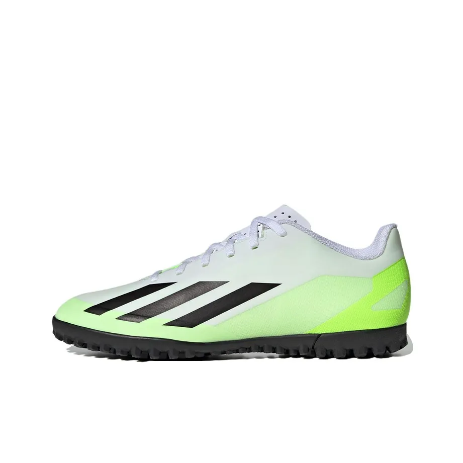 Adidas X Crazyfast.4 Turf Cloud White Core Black Lucid Lemon