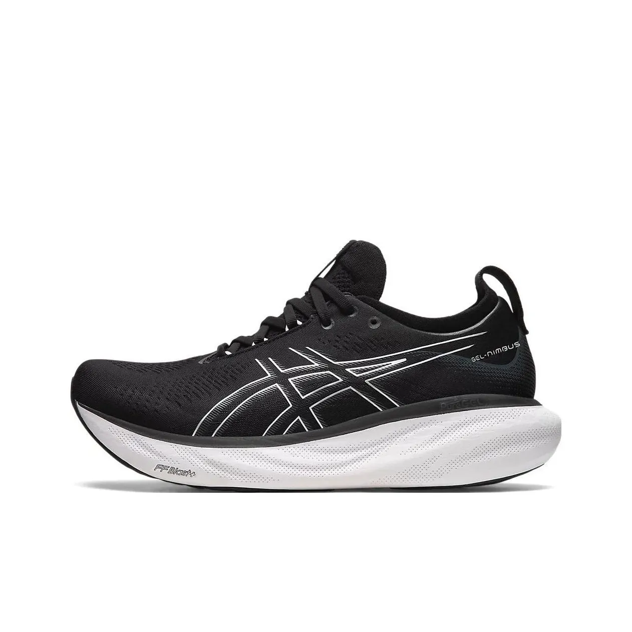 Asics Gel Nimbus 25 Black Pure Silver