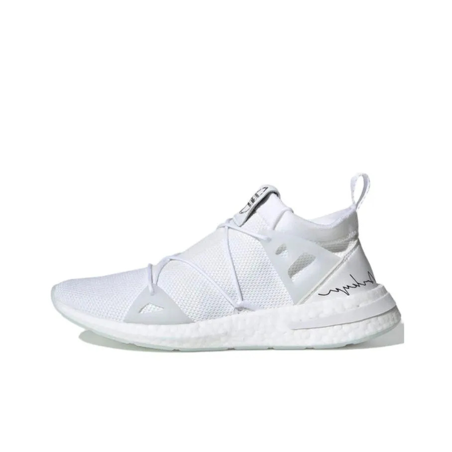 Adidas Originals Arkyn Shock Absorbers Slip-resistant Abrasion-resistant Low Top Casual Running Shoes Women's White