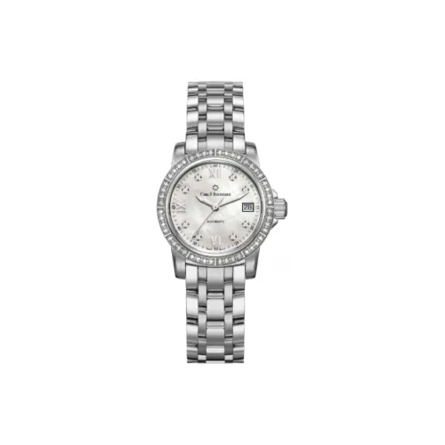Carl F.Bucherer Автоматический Механический Движение Женские Часы PATRAVI Collection 27 мм Жемчужная Раковина Цвет