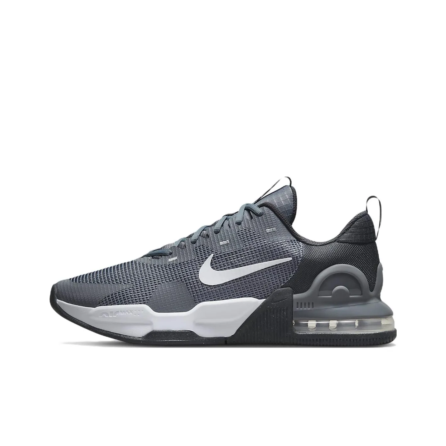 Nike Air Max ALPHA Аbrasion Resistant Низкий Топ Кроссовки для тренировок Мужские Темно-серый