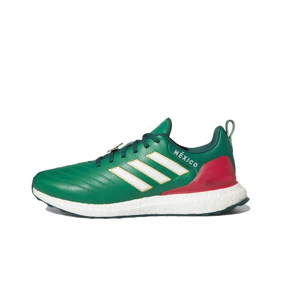 Copa WORLD CUP x Adidas ULT Slip-resistant Abrasion-resistant Lightweight Low-Top Running Shoes Green Red Copa WORLD CUP x Adidas ULT Противоскользящие Износостойкие Легкие Низкие Беговые Кроссовки Зеленый Красный