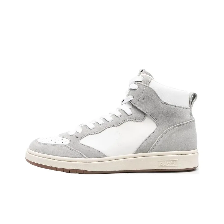 Polo Ralph Lauren Court Hi top Suede Sneakers