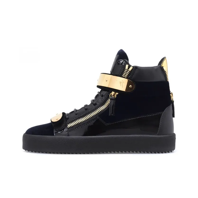 Giuseppe Zanotti Coby High top Black Sneakers