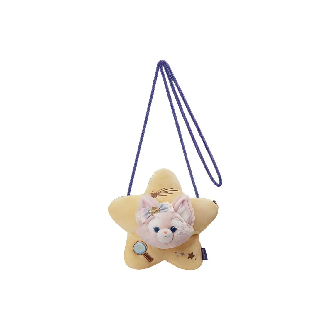 Disney Polyester Shoulder Bag Crossbody Bag Regular Women's Yellow