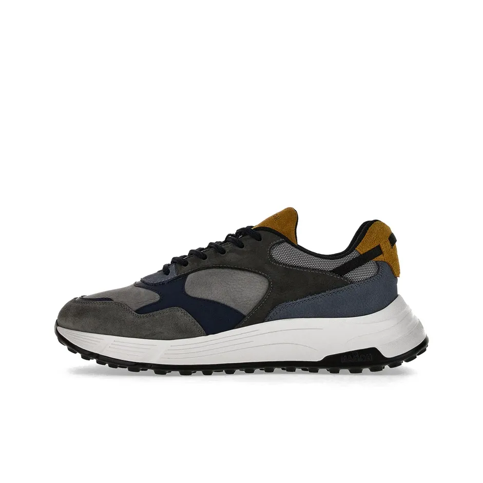 HOGAN Panelled Lace-Up Sneakers