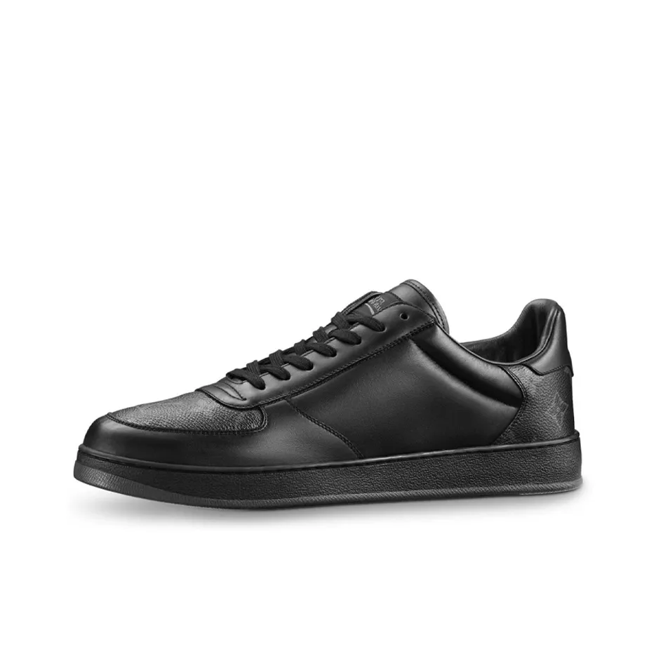 LOUIS VUITTON Rivoli Sneakers 'Black With Logo Monogram'