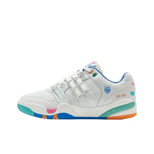 K·SWISS Si 18 Кроссовки для скейтбординга Low Топ Радужный Конфетный цвет Женские