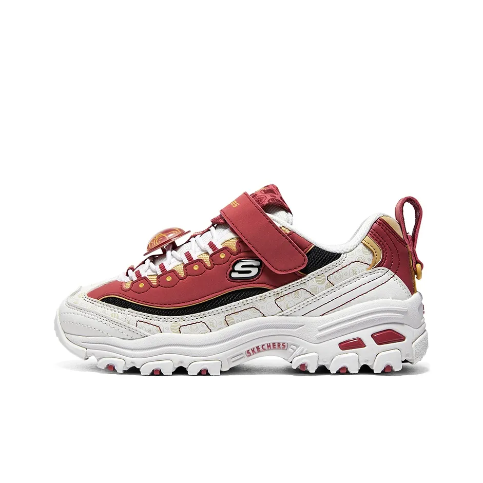Skechers D'lites Sneakers 'Red White' Gs