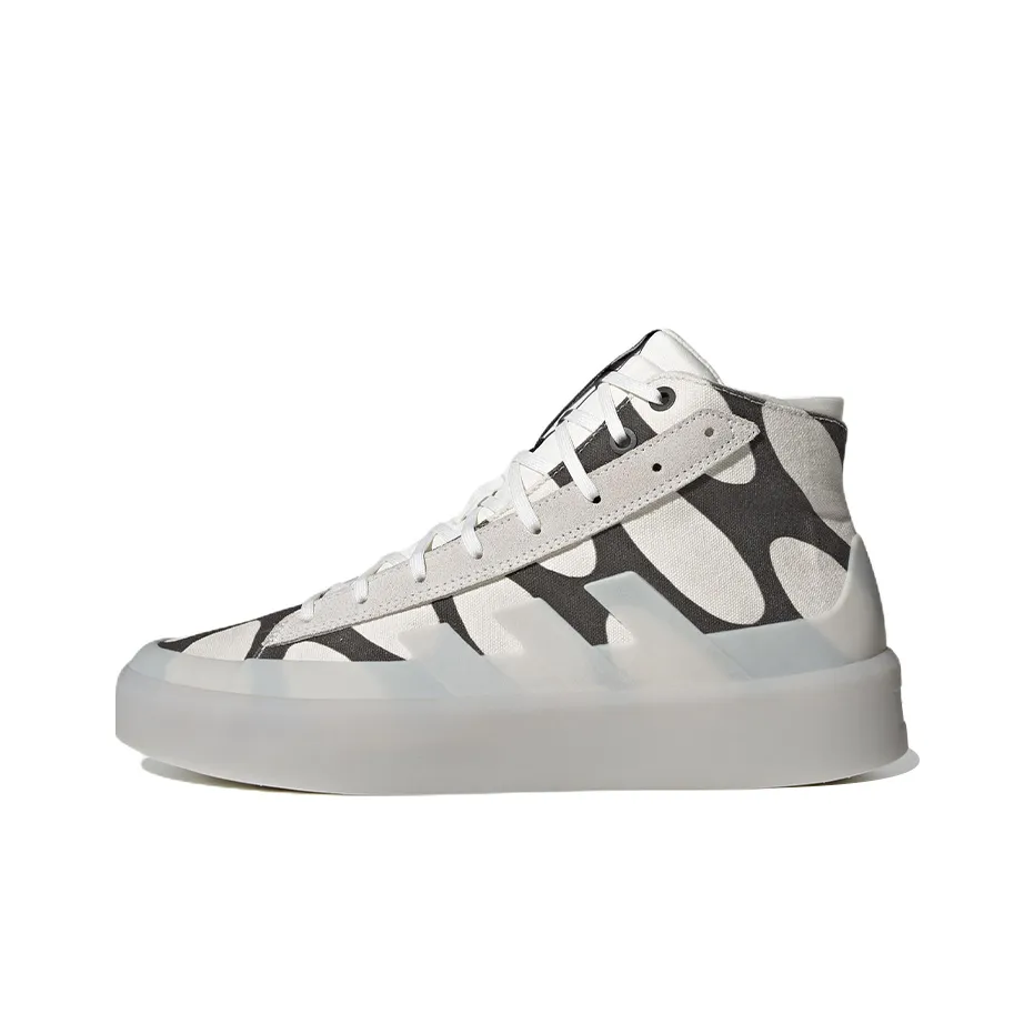 Adidas Znsored Skateboard Shoes Unisex Mid Top White Black