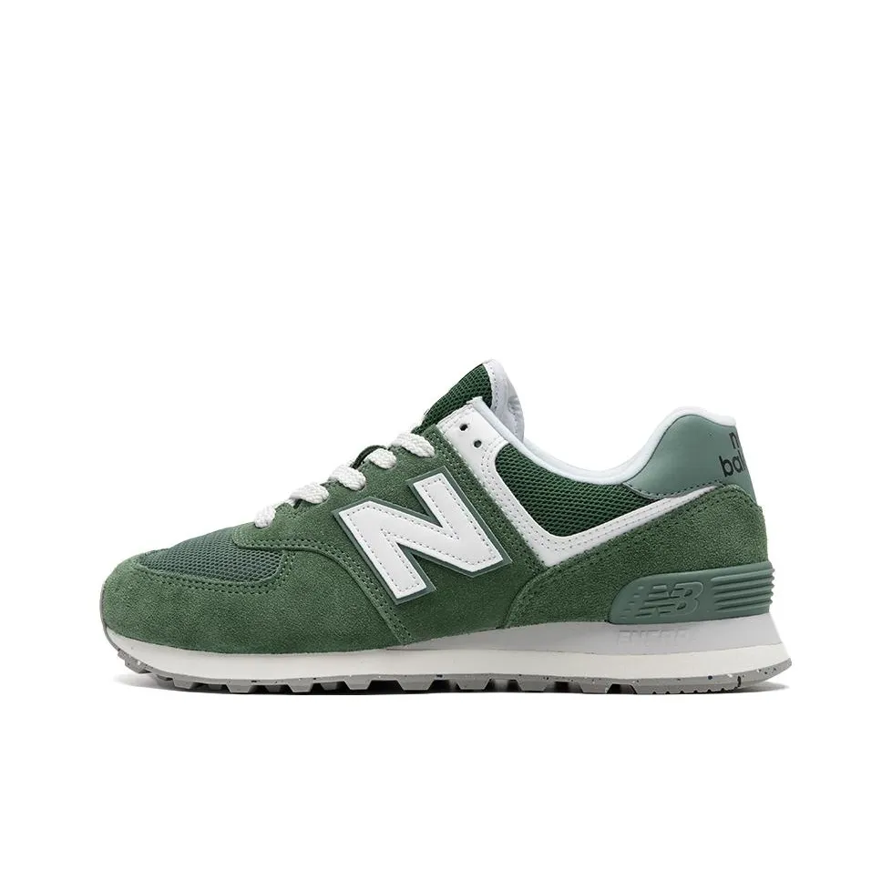 New Balance 574 Shoes 'Green White'